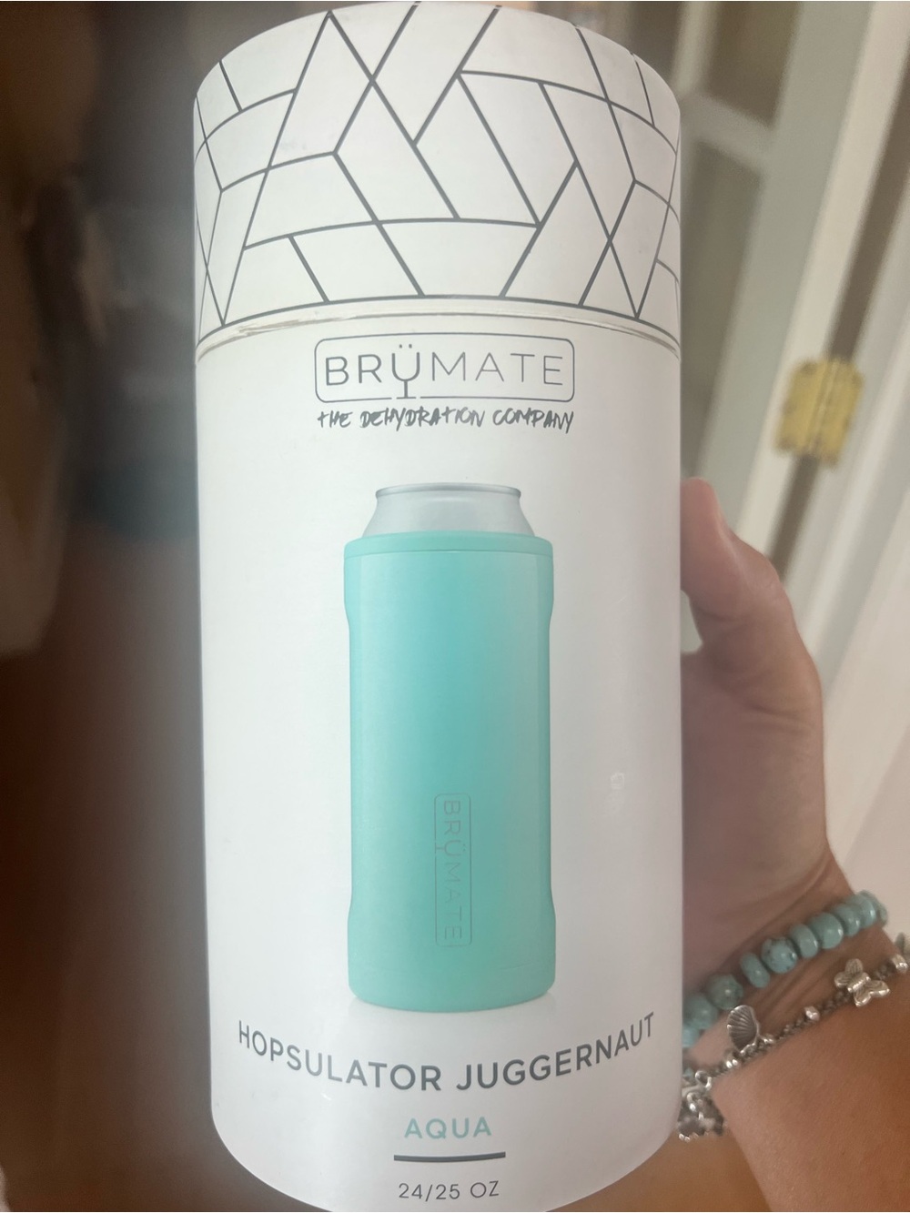 BrüMate Hopsulator Juggernaut Can Insulator - Aqua